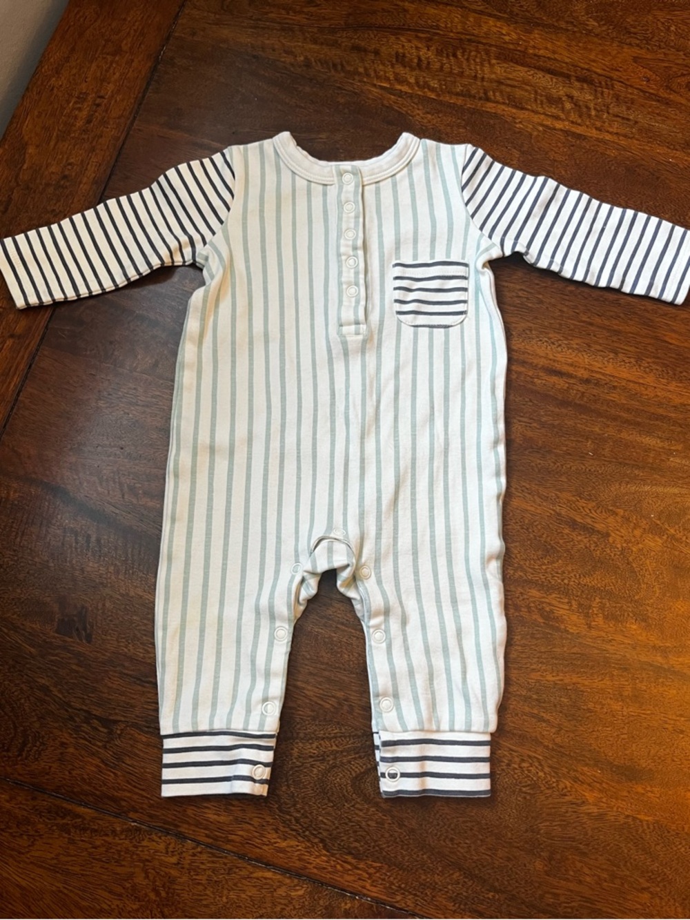 Pehr Striped Baby Romper 3-6 Months